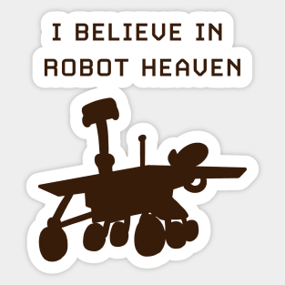 Mars Rover Opportunity Sticker